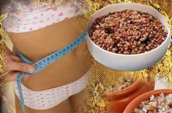 Pravila za slijeđenje prehrani heljde za gubitak kilograma